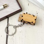 جا کلیدی چوبی دوربین کوچک