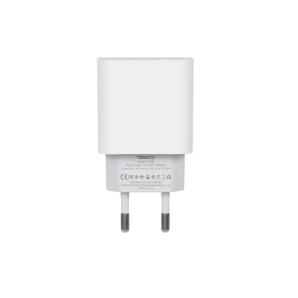 شارژر دیواری فست تک پورت TRANYOO مدل T-P30 30W