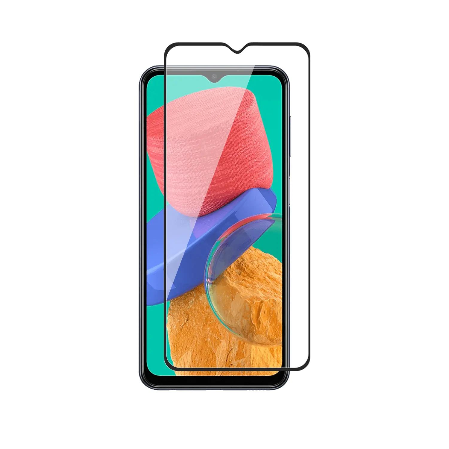 محافظ صفحه نمایش شیشه ای درجه یک Samsung Galaxy M23 Full Cover